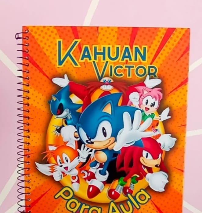 Caderno e agenda personalizados feitos pela Dream Craft
